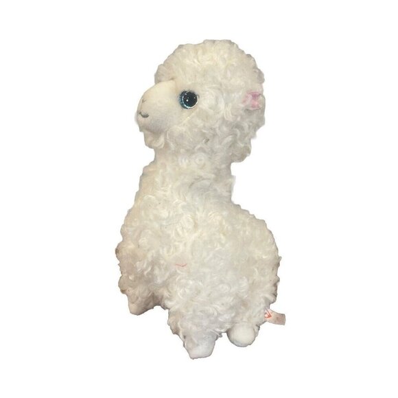 Ty Classic Lily the Cream Colored Llama 7” Plush Stuffed Animal 2018 Retired - Picture 1 of 8